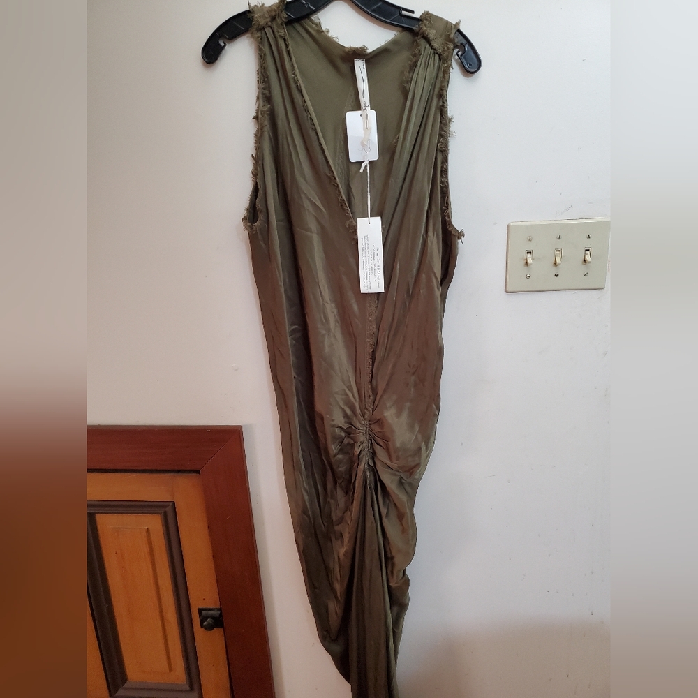 Sz 5 NWT Jaga olive green dress